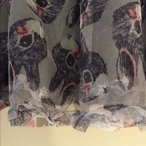H&M Bottoms - H&M girls gray bunny rabbit tulle skirt H&M Bottoms - H&M girls gray bunny rabbit tulle skirt